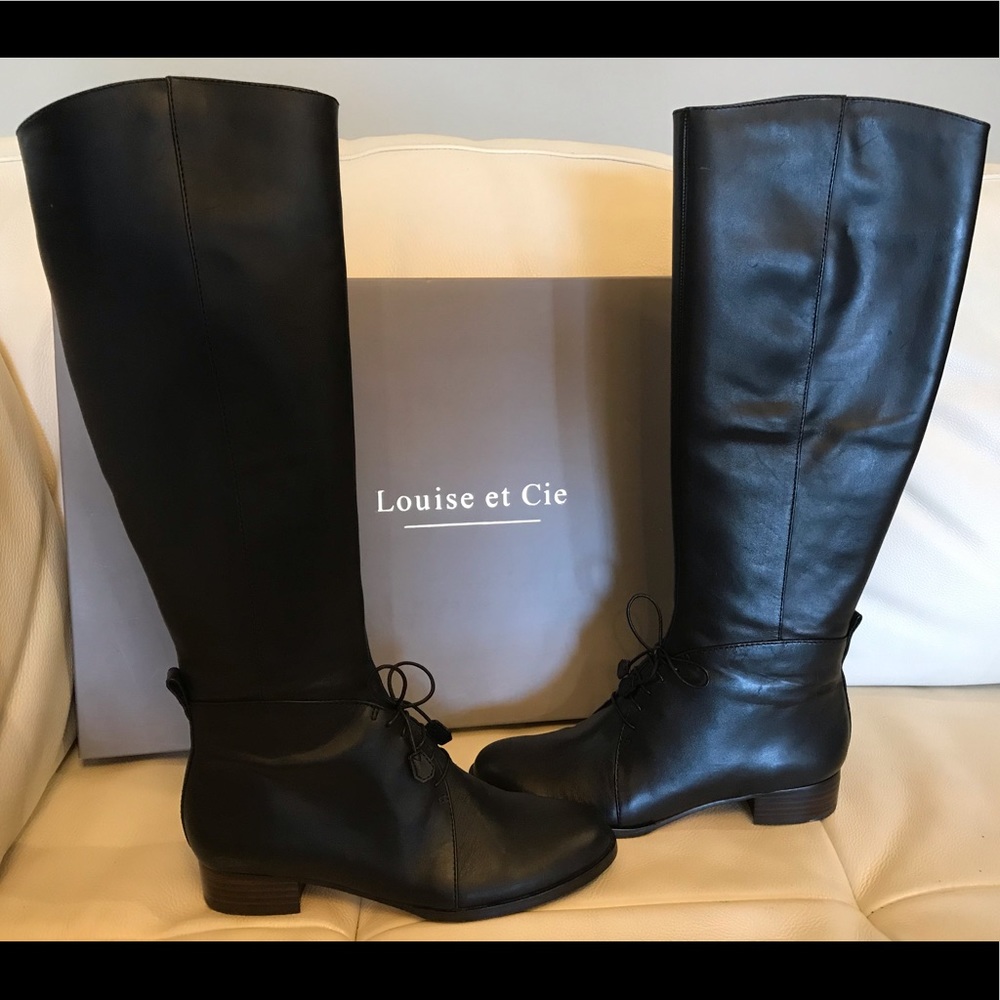 NEW Louise et Cie Black Tall Boots